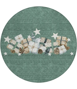 Dalyn Wonderland Blue WN33 8ft. x 8ft. Rug