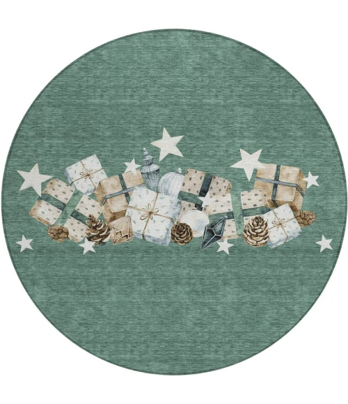 Dalyn Wonderland Blue WN33 8ft. x 8ft. Rug