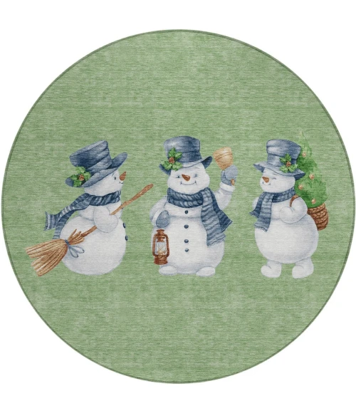 Dalyn Wonderland Green WN34 8ft. x 8ft. Rug