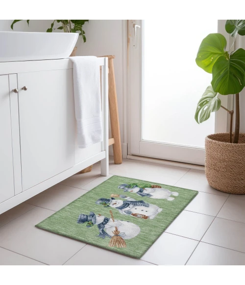 Dalyn Wonderland Green WN34 1ft.8in. x 2ft.6in. Rug