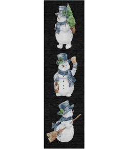 Dalyn Wonderland Black WN34 2ft.3in. x 7ft.6in. Rug