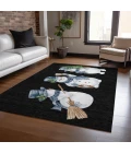 Dalyn Wonderland Black WN34 10ft. x 14ft. Rug