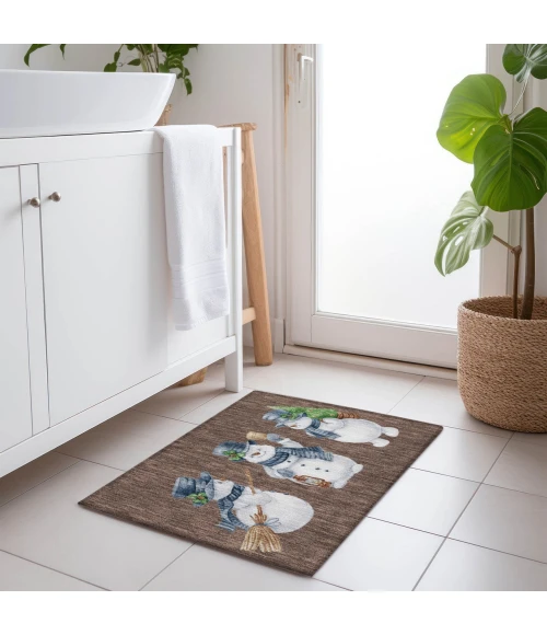 Dalyn Wonderland Brown WN34 1ft.8in. x 2ft.6in. Rug