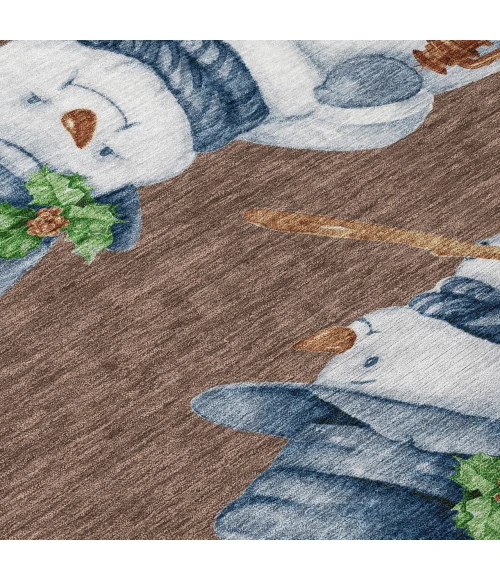 Dalyn Wonderland Brown WN34 8ft. x 8ft. Rug