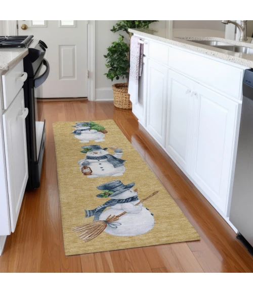 Dalyn Wonderland Gold WN34 2ft.3in. x 7ft.6in. Rug