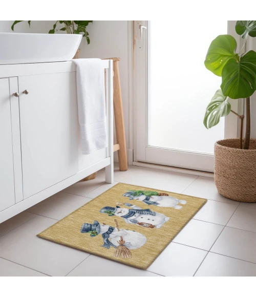 Dalyn Wonderland Gold WN34 1ft.8in. x 2ft.6in. Rug