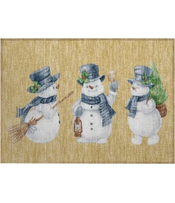 Dalyn Wonderland Gold WN34 1ft.8in. x 2ft.6in. Rug