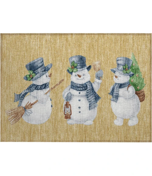 Dalyn Wonderland Gold WN34 1ft.8in. x 2ft.6in. Rug