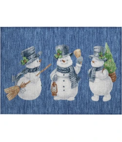 Dalyn Wonderland Blue WN34 1ft.8in. x 2ft.6in. Rug