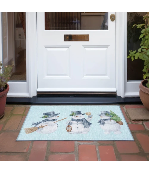 Dalyn Wonderland Blue WN34 1ft.8in. x 2ft.6in. Rug