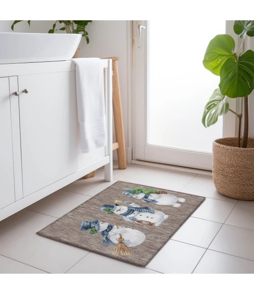 Dalyn Wonderland Brown WN34 1ft.8in. x 2ft.6in. Rug