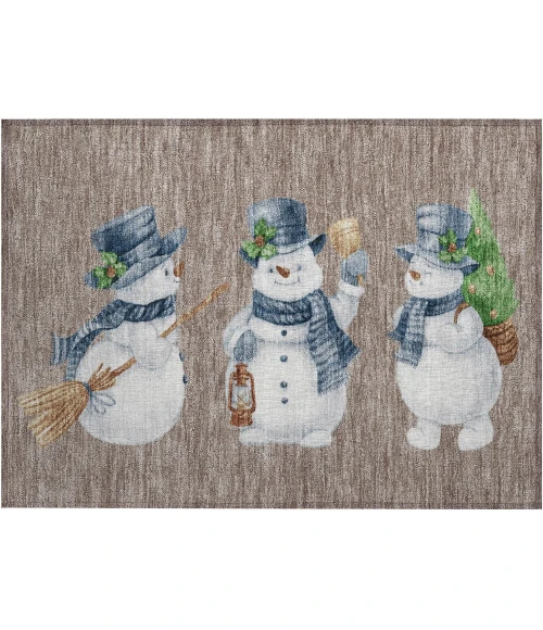 Dalyn Wonderland Brown WN34 1ft.8in. x 2ft.6in. Rug