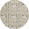Dalyn Wonderland Ivory WN35 8ft. x 8ft. Rug