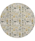Dalyn Wonderland Ivory WN35 8ft. x 8ft. Rug