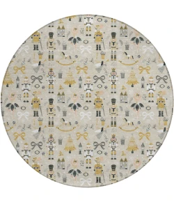 Dalyn Wonderland Ivory WN35 8ft. x 8ft. Rug