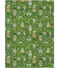 Dalyn Wonderland Green WN35 3ft. x 5ft. Rug
