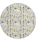 Dalyn Wonderland Ivory WN35 8ft. x 8ft. Rug