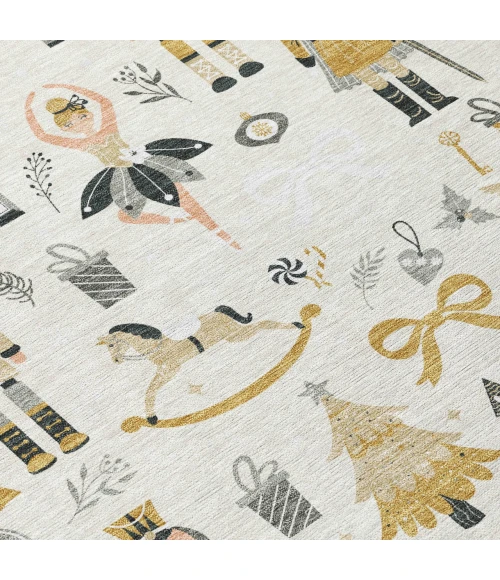 Dalyn Wonderland Ivory WN35 3ft. x 5ft. Rug