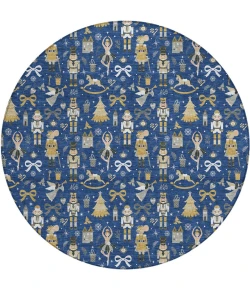 Dalyn Wonderland Blue WN35 8ft. x 8ft. Rug
