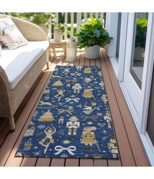 Dalyn Wonderland Blue WN35 2ft.3in. x 7ft.6in. Rug