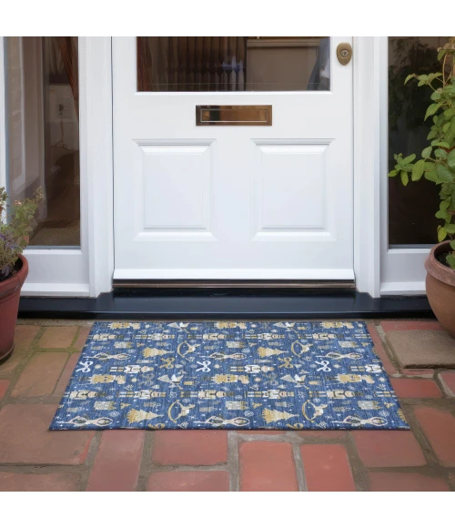 Dalyn Wonderland Blue WN35 1ft.8in. x 2ft.6in. Rug