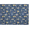 Dalyn Wonderland Blue WN35 1ft.8in. x 2ft.6in. Rug