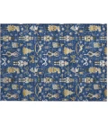 Dalyn Wonderland Blue WN35 1ft.8in. x 2ft.6in. Rug