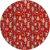 Dalyn Wonderland Red WN35 8ft. x 8ft. Rug