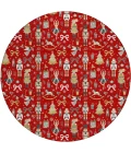 Dalyn Wonderland Red WN35 8ft. x 8ft. Rug