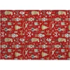 Dalyn Wonderland Red WN35 1ft.8in. x 2ft.6in. Rug