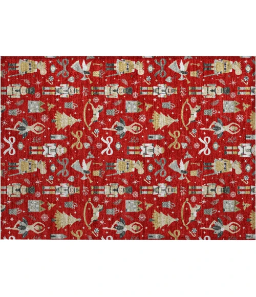 Dalyn Wonderland Red WN35 1ft.8in. x 2ft.6in. Rug