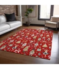 Dalyn Wonderland Red WN35 3ft. x 5ft. Rug