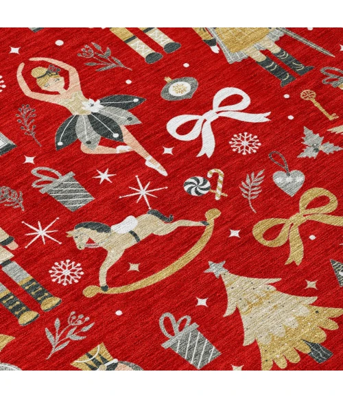 Dalyn Wonderland Red WN35 3ft. x 5ft. Rug