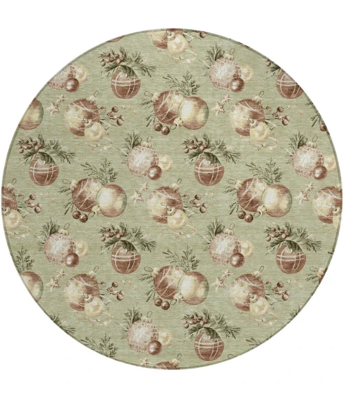 Dalyn Wonderland Green WN36 8ft. x 8ft. Rug
