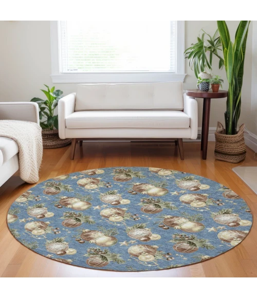 Dalyn Wonderland Blue WN36 8ft. x 8ft. Rug