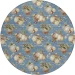 Dalyn Wonderland Blue WN36 8ft. x 8ft. Rug
