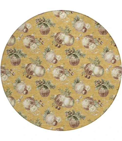 Dalyn Wonderland Gold WN36 8ft. x 8ft. Rug