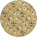 Dalyn Wonderland Gold WN36 8ft. x 8ft. Rug