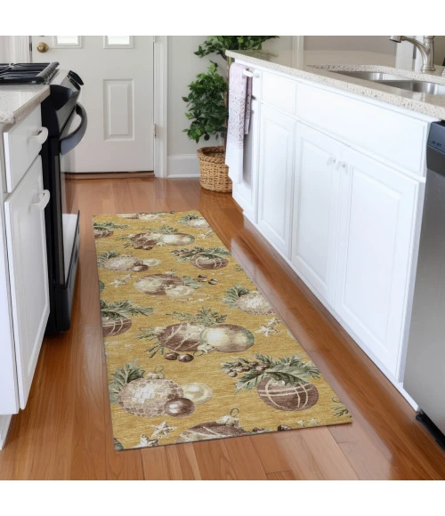 Dalyn Wonderland Gold WN36 2ft.3in. x 7ft.6in. Rug