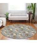 Dalyn Wonderland Gray WN36 8ft. x 8ft. Rug