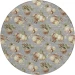 Dalyn Wonderland Gray WN36 8ft. x 8ft. Rug