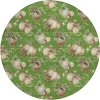 Dalyn Wonderland Green WN36 8ft. x 8ft. Rug