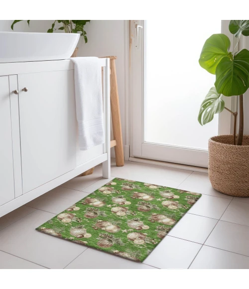 Dalyn Wonderland Green WN36 1ft.8in. x 2ft.6in. Rug