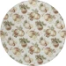 Dalyn Wonderland Ivory WN36 8ft. x 8ft. Rug