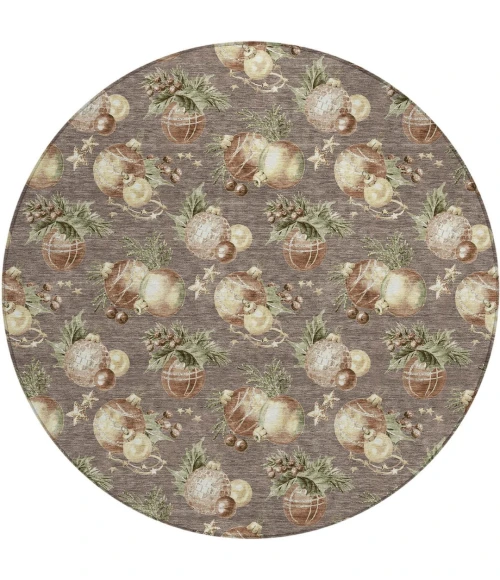 Dalyn Wonderland Brown WN36 8ft. x 8ft. Rug