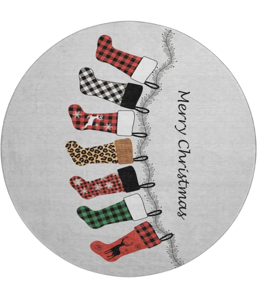 Dalyn Wonderland Gray WN5 8ft. x 8ft. Rug