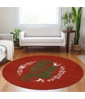Dalyn Wonderland Red WN6 8ft. x 8ft. Rug