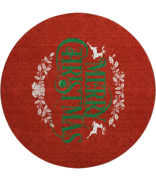 Dalyn Wonderland Red WN6 8ft. x 8ft. Rug