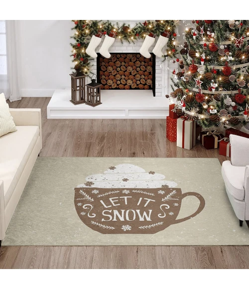 Dalyn Wonderland Brown WN7 8ft. x 10ft. Rug