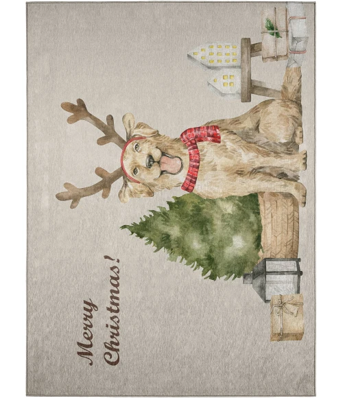 Dalyn Wonderland Brown WN8 9ft. x 12ft. Rug